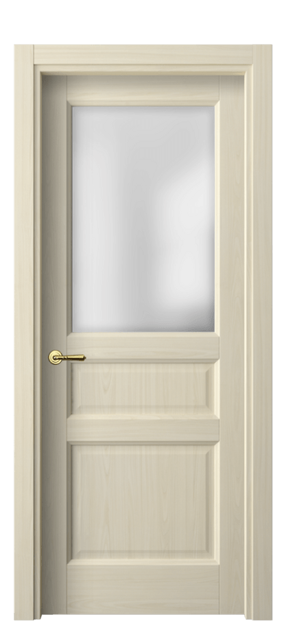 Межкомнатная дверь Галант 1432 Молочный ясень Сатинированное стекло Цена 204840 AMD | Volhovec