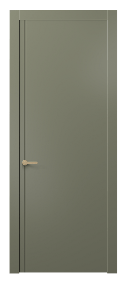 Межкомнатная дверь Alba 8644 Матовый оливковый тёмный  Цена 43850 ₽ | Volhovec