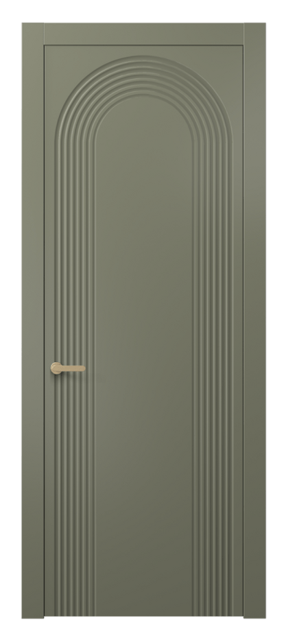 Межкомнатная дверь Alba АКП 8648 Матовый оливковый тёмный  Цена 42500 ₽ | Volhovec