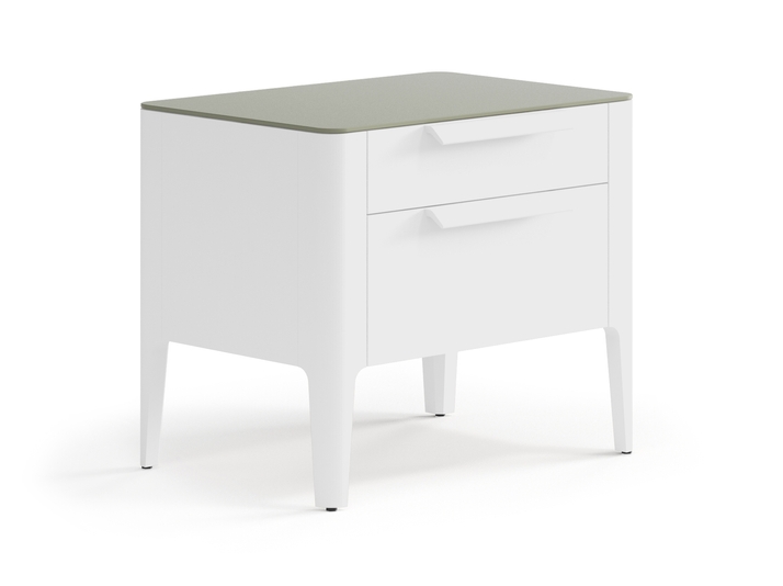 Мебель Тумба прикроватная Пьега 2 ящика. Цвет Матовый белоснежный. Материал Гладкая эмаль. Коллекция Тумба прикроватная Пьега 2 ящика. Фото. Мебель Тумба прикроватная Пьега 2 ящика. Цвет Матовый белоснежный. Материал Гладкая эмаль. Коллекция Тумба прикроватная Пьега 2 ящика. Картинка.