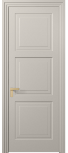 Дверь межкомнатная 8331 МСБЖ. Цвет Матовый светло-бежевый. Материал Гладкая эмаль. Коллекция Rocca. Картинка.