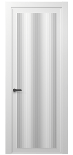 Дверь межкомнатная АКП 8622 МБЛ. Цвет Матовый белоснежный. Материал Гладкая эмаль. Коллекция Dune. Картинка.