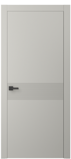 Межкомнатная дверь 8041 МТСР. Цвет Матовый тёплый серый. Материал Гладкая эмаль. Коллекция Linea. Фото. Дверь межкомнатная 8041 МТСР. Цвет Матовый тёплый серый. Материал Гладкая эмаль. Коллекция Linea. Картинка.