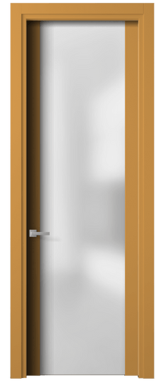 Дверь межкомнатная 4114 - planum Пастельно-жёлтый RAL 1034. Цвет RAL Пастельно-жёлтый RAL 1034. Материал Гладкая эмаль. Коллекция Planum. Картинка.