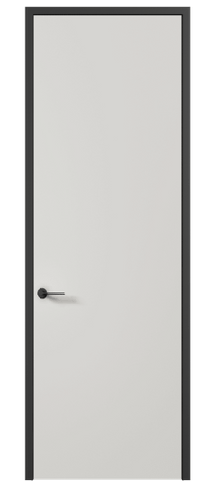 Межкомнатная дверь 0010 АКП МСР. Цвет Матовый серый. Материал Гладкая эмаль. Коллекция Планум Про. Фото. Дверь межкомнатная 0010 АКП МСР. Цвет Матовый серый. Материал Гладкая эмаль. Коллекция Планум Про. Картинка.