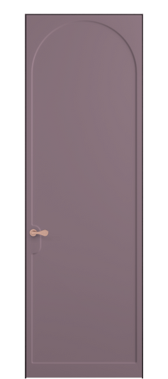 Дверь межкомнатная 7503 Пастельно-фиолетовый RAL 4009. Цвет RAL Пастельно-фиолетовый RAL 4009. Материал Гладкая эмаль. Коллекция Softform. Картинка.