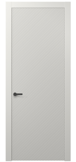 Дверь межкомнатная АКП 8628 МСР. Цвет Матовый серый. Материал Гладкая эмаль. Коллекция Dune. Картинка.