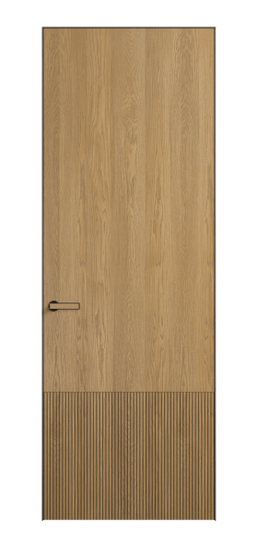 Дверь межкомнатная 8202 ДПШ.М. Цвет Дуб пшеничный матовый. Материал Массив дуба матовый. Коллекция Velvet. Картинка.