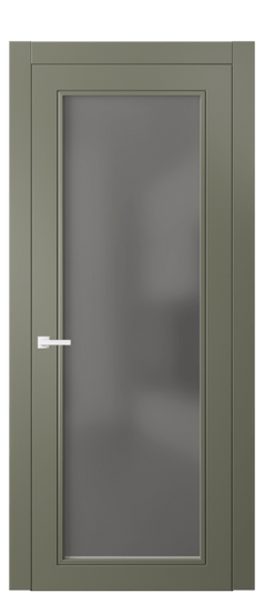 Межкомнатная дверь 8000 МОТ СЕР САТ. Цвет Матовый оливковый тёмный. Материал Гладкая эмаль. Коллекция Neo Classic. Фото. Дверь межкомнатная 8000 МОТ СЕР САТ. Цвет Матовый оливковый тёмный. Материал Гладкая эмаль. Коллекция Neo Classic. Картинка.