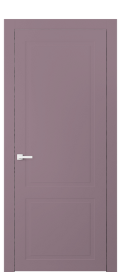 Дверь межкомнатная 8002 Пастельно-фиолетовый RAL 4009. Цвет RAL. Материал Гладкая эмаль. Коллекция Neo Classic. Картинка.
