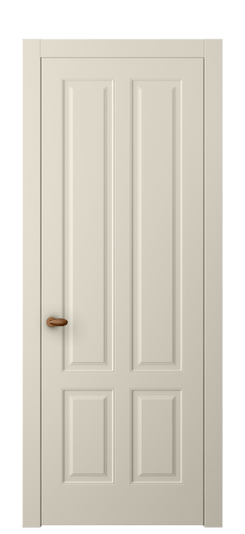 Дверь межкомнатная АКП 8521 МБСР. Цвет Матовый бежево-серый. Материал Гладкая эмаль. Коллекция Esse. Картинка.