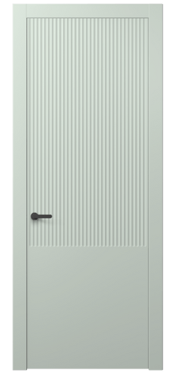 Дверь межкомнатная 8646 NCS S 1005-B80G. Цвет NCS NCS S 1005-B80G. Материал Гладкая эмаль. Коллекция Alba. Картинка.