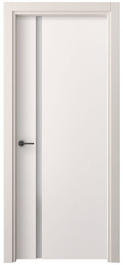 Дверь межкомнатная 4222 ПЭКС САТ. Цвет ПЭТ кремово-серый. Материал ПЭТ. Коллекция Freedom. Картинка.