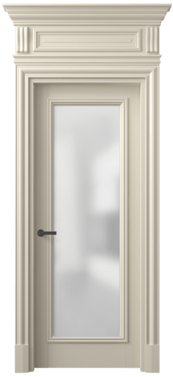 Дверь межкомнатная 7300 ББСР САТ. Цвет Бук бежево-серый. Материал Массив бука эмаль. Коллекция Antique. Картинка.