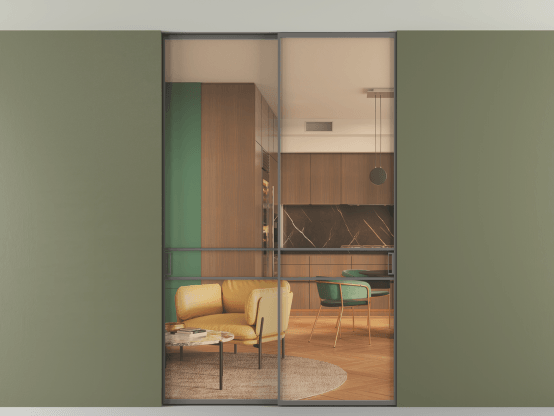 Алюминевая перегородка АЛПР 040.02_АКЛС_ПРОЗ ОРАНЖ_new. Цвет Алюминий классический серый. Материал Алюминий в эмали. Коллекция Перегородка Формато внутри проёма скрытое крепление в потолок 2 створки. Фото. Алюминевая перегородка АЛПР 040.02_АКЛС_ПРОЗ ОРАНЖ_new. Цвет Алюминий классический серый. Материал Алюминий в эмали. Коллекция Перегородка Формато внутри проёма скрытое крепление в потолок 2 створки. Картинка.