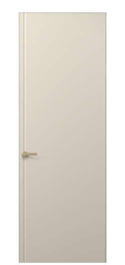 Дверь межкомнатная 8644 МБСР. Цвет Матовый бежево-серый. Материал Гладкая эмаль. Коллекция Alba. Картинка.