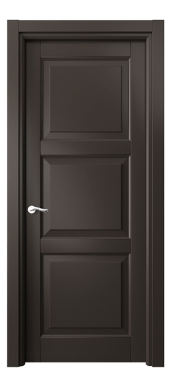 Дверь межкомнатная 0731 БАН. Цвет Бук антрацит. Материал Массив бука эмаль. Коллекция Lignum. Картинка.