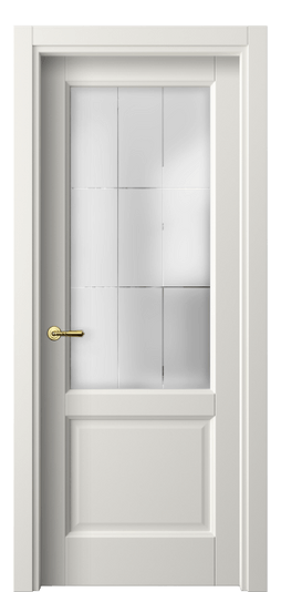 Межкомнатная дверь 1422 СТБЛ Сатинированное стекло Лофт. Цвет Софт-тач белоснежный. Материал Полипропилен. Коллекция Galant. Фото. Дверь межкомнатная 1422 СТБЛ Сатинированное стекло Лофт. Цвет Софт-тач белоснежный. Материал Полипропилен. Коллекция Galant. Картинка.