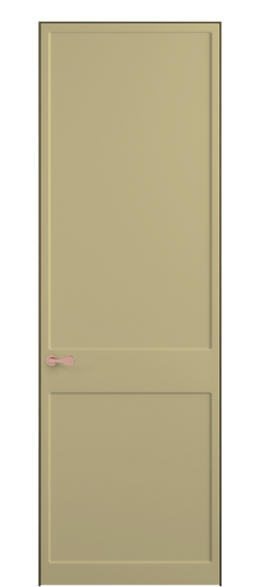 Дверь межкомнатная 7521 Слоновая кость RAL 1014. Цвет RAL Слоновая кость RAL 1014. Материал Гладкая эмаль. Коллекция Softform. Картинка.