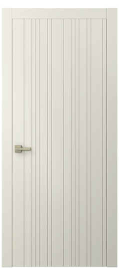 Дверь межкомнатная 8051 ММБ. Цвет Матовый молочно-белый. Материал Гладкая эмаль. Коллекция Linea. Картинка.