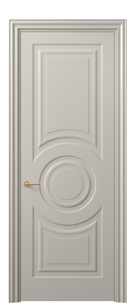 Дверь межкомнатная 8461 МСБЖ. Цвет Матовый светло-бежевый. Материал Гладкая эмаль. Коллекция Mascot. Картинка.